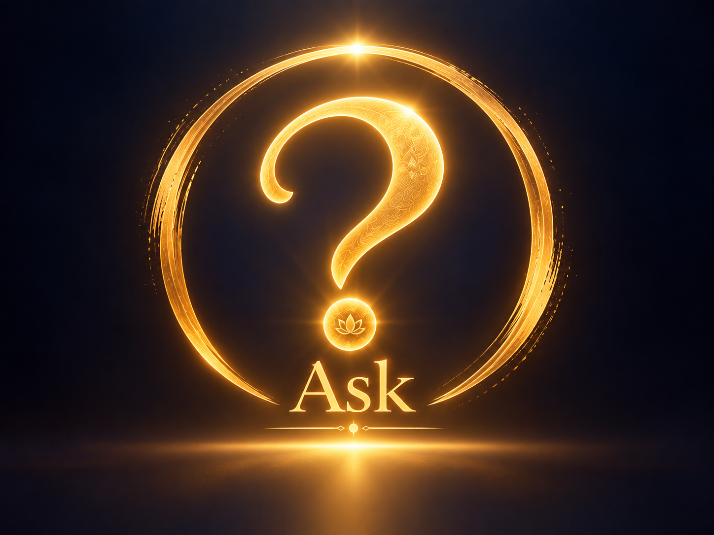 A question carried quietly.