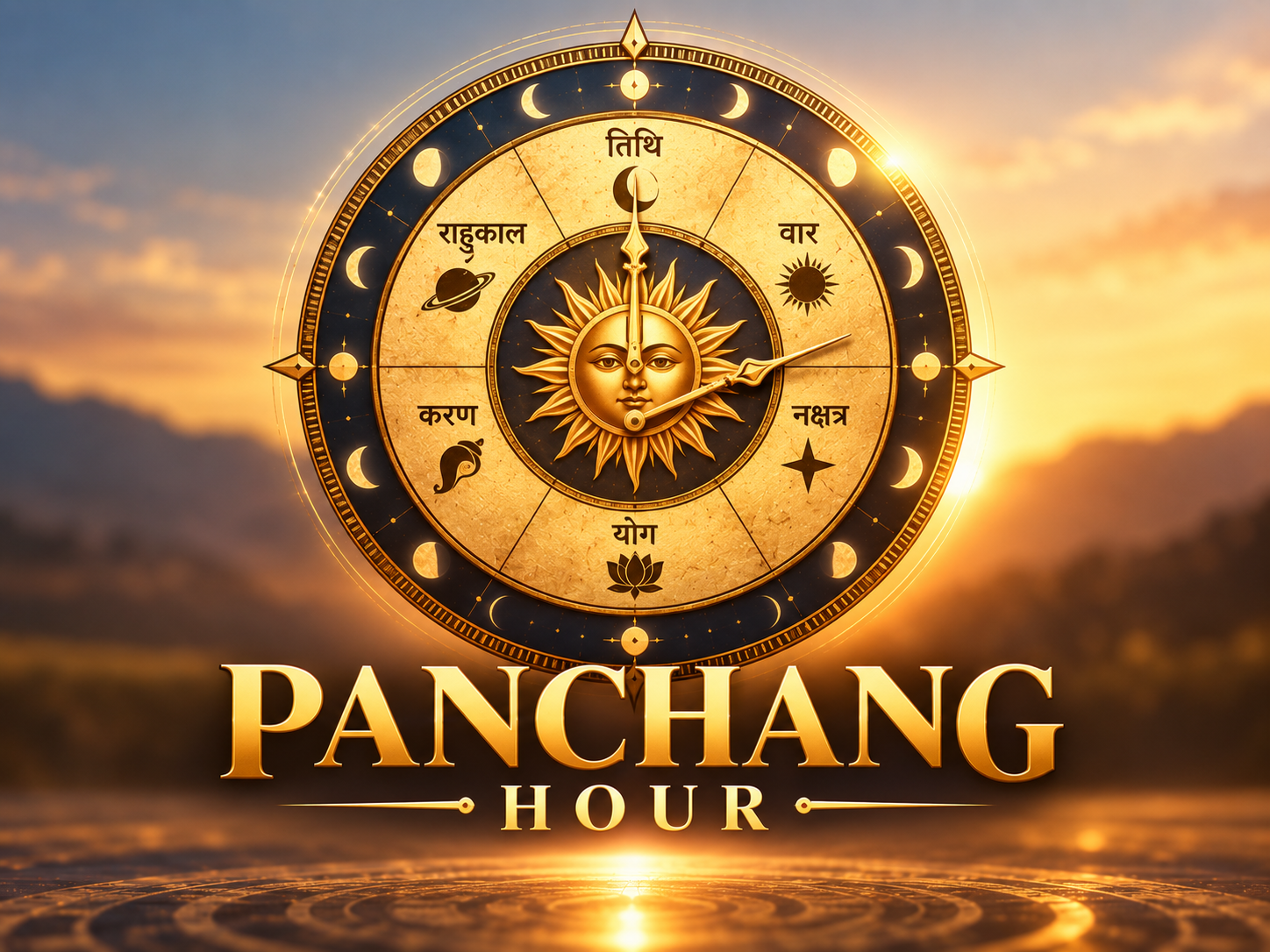 The hours of a day.