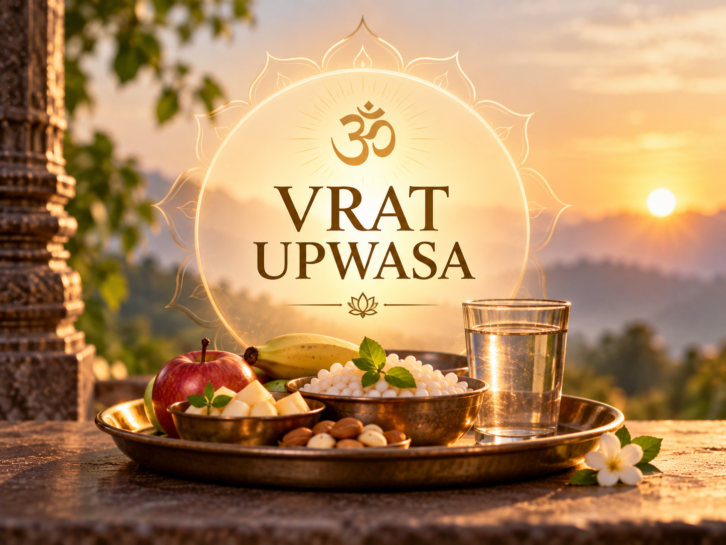 A vrat being kept.